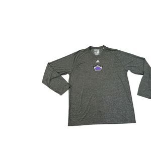 Adidas Sacramento Kings Climalite Long Sleeve Shirts Mens XL